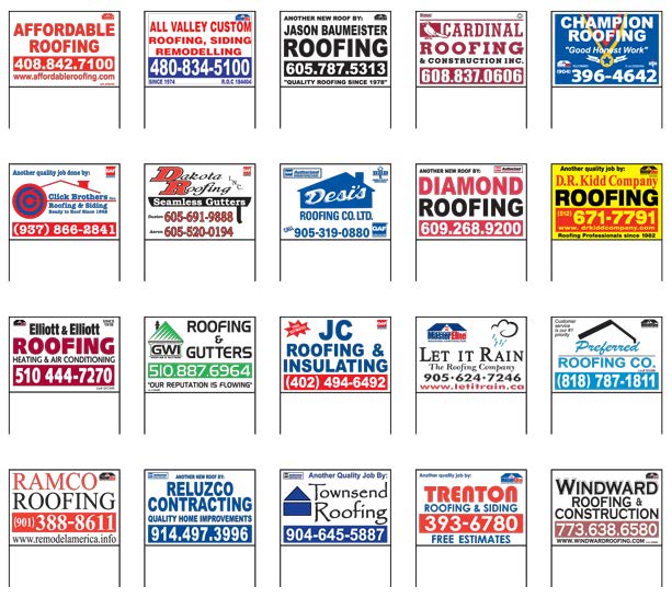 Contractor Signs - MnM Signs